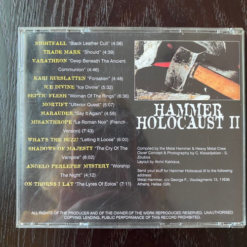 Metal and Heavy Metal Hammer CD used