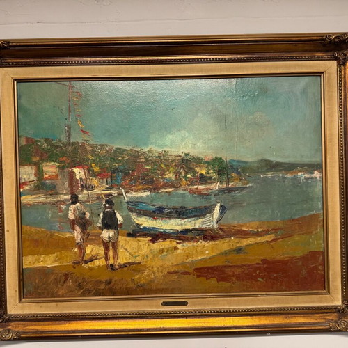 G. Rovatti painting used 40x50 with 50x60 frame