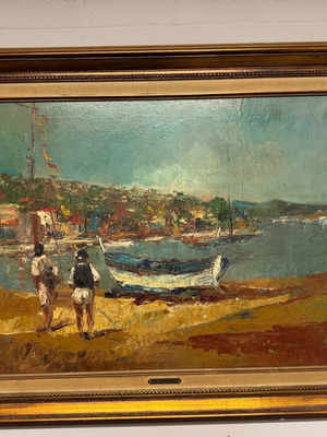 G. Rovatti painting used 40x50 with 50x60 frame