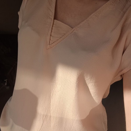 S.Oliver short-sleeve blouse new, comfortable fit for small and medium