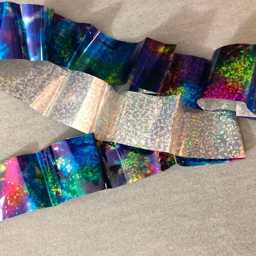 Holo Cracks Nail Art Foil Wrap new nail stickers