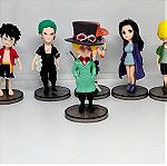  6 Συλλεκτικες Φιγουρες One Piece Anime