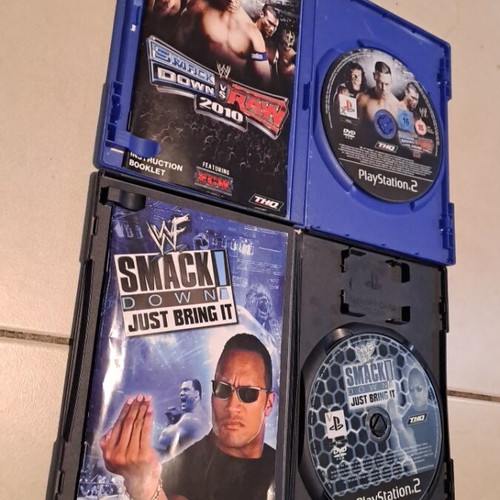 PlayStation 2 wrestling games like new, WWF SmackDown and SmackDown Vs Raw 2010