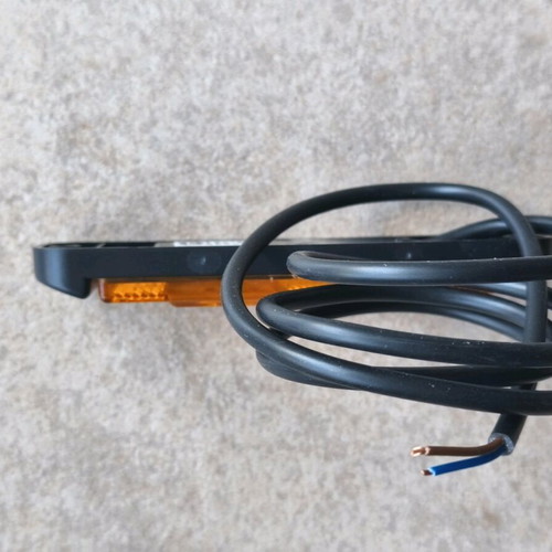 Dasteri yellow LED volume light 10-30V new, two pieces