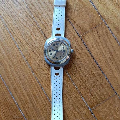 Ruhla military watch used, wind-up