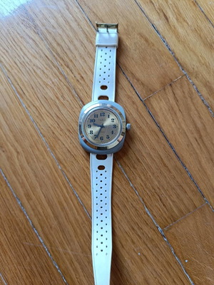 Ruhla military watch used, wind-up