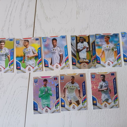 Adrenalyn XL 2026 17 Panini Real Madrid cards like new