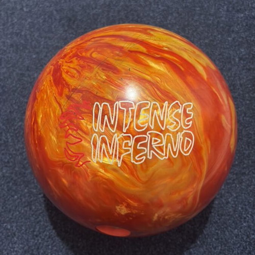 Bowling ball like new with holes