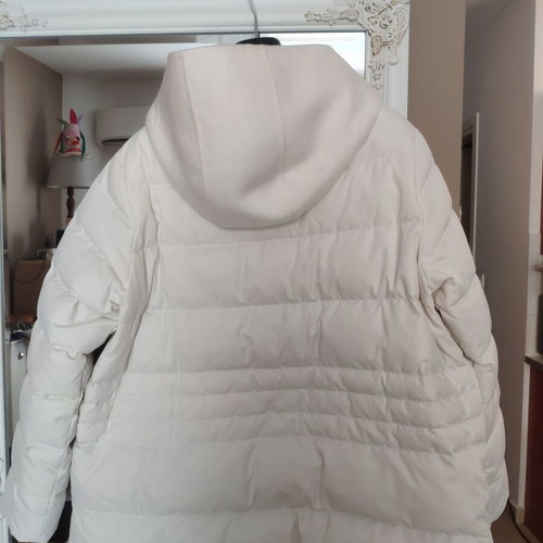 Elena Miro women's jacket new, white with hood