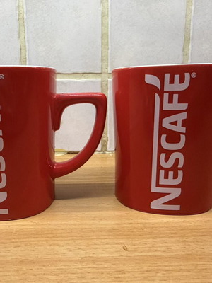 Σετ vintage κούπες Nescafé, 2 τεμάχια