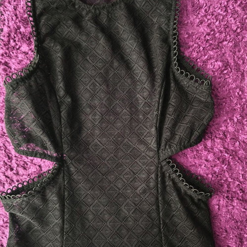 Zara black bodysuit like new, see through, size S