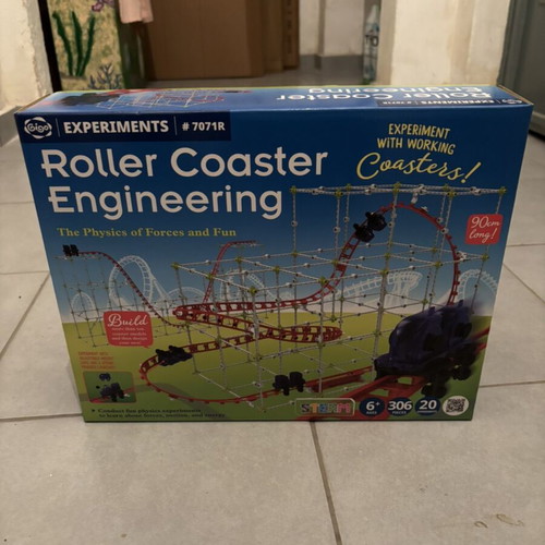 Gigo Roller Coaster Engineering STEAM educational set new, sealed
