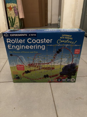 Gigo Roller Coaster Engineering STEAM educational set new, sealed