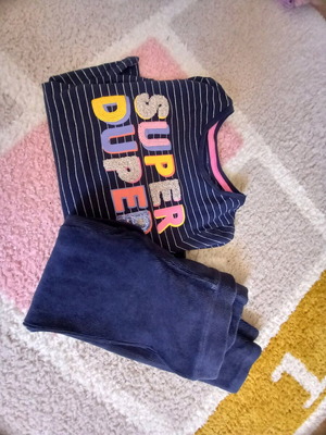 Σετ παιδικό κορίτσι μπλε Mothercare σαν καινούργιο για 3-4 ετών
