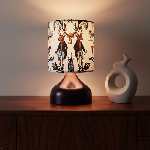 William Morris handmade table lamp new