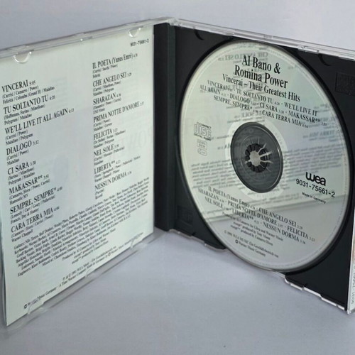 Al Bano & Romina Power Vincerai CD like new