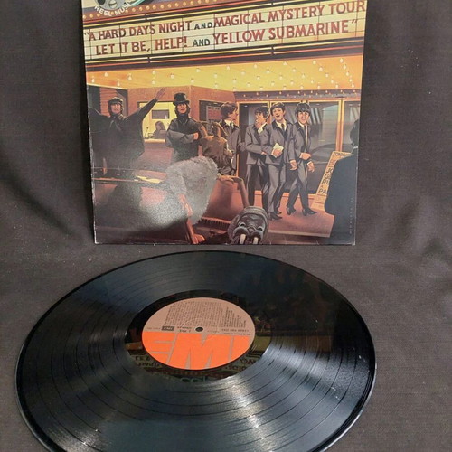 The Beatles Reel Music vinyl record used, rock