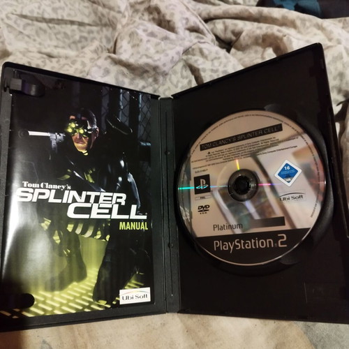 Splinter Cell PS2 Complete Set Like New, 4 Games