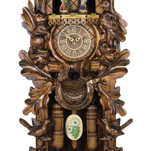 Cuckoo Clock Handmade Carved 53cm Quartz Analog Table