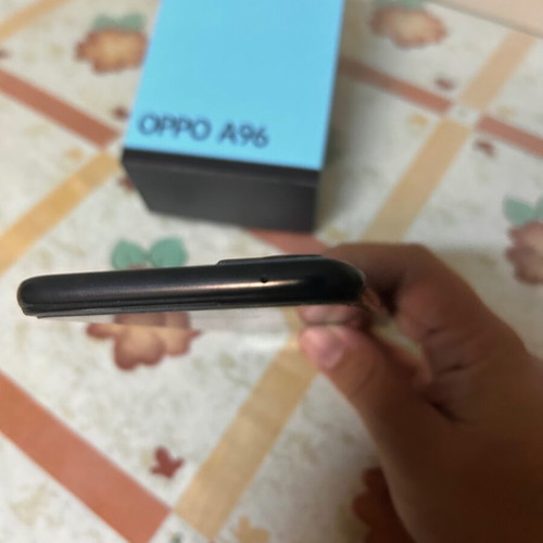 Oppo A96 smartphone like new, 128GB, Dual SIM, black