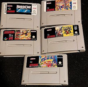 Πακέτο 5 τίτλοι για Super Nintendo