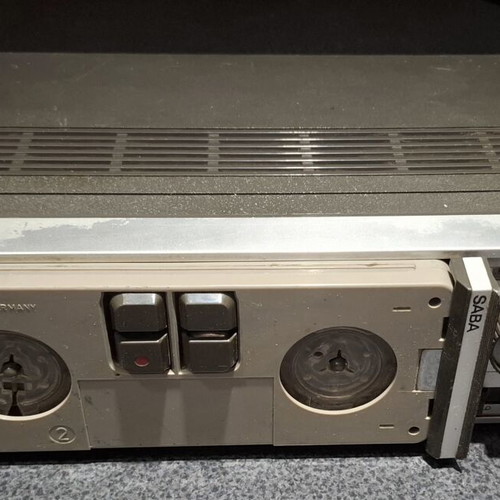 SABA Sabamobil II vintage portable radio tape recorder used