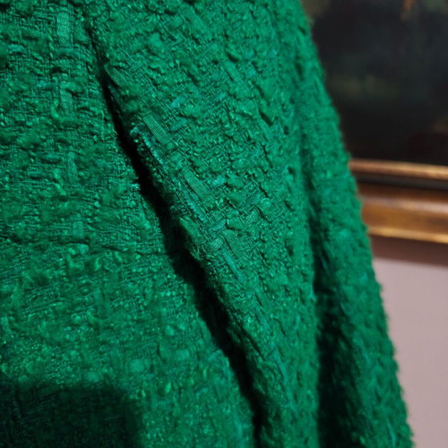 Dorothy Perkins green jacket with gold buttons, size M