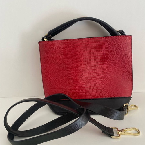 Zara red and black crossbody bag in very good condition