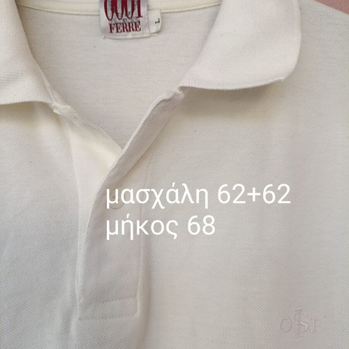 Studio 0001 by Gianfranco Ferré vintage men's polo shirt, plus size