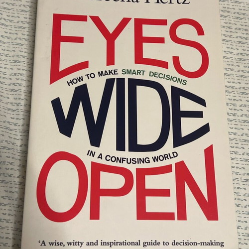 Eyes Wide Open book like new, English