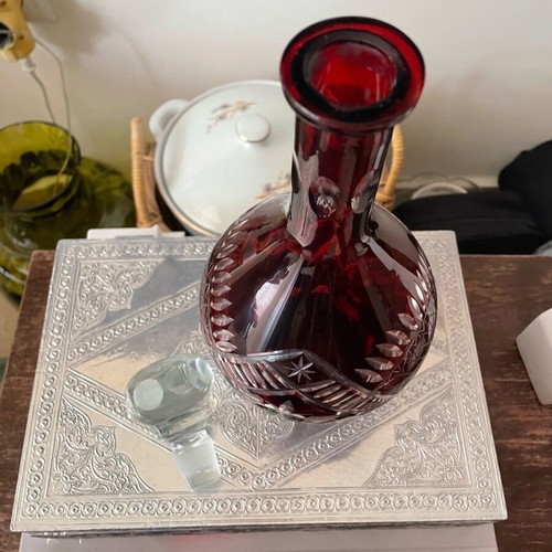 Crystal decanter like new