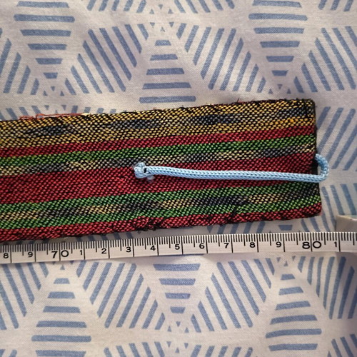 Boho vintage belt with shells and beads like new