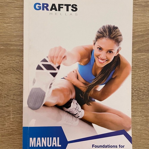 Fitness Book with Stretching and Exercises new