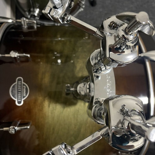 Sonor Select Force Canadian Maple drum set, Dark Forest Burst finish