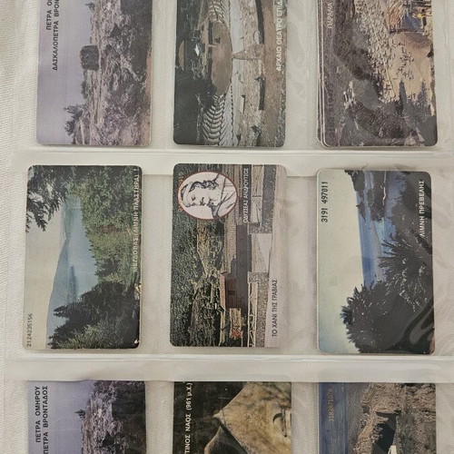 Ote phone card collection used, 34 rare cards from the 90s