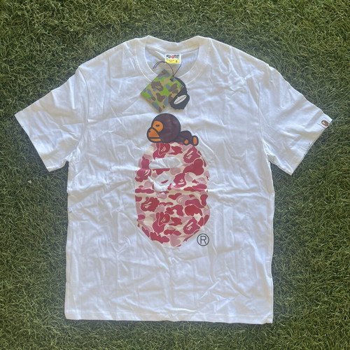 Bape T-shirt white size M like new with tags