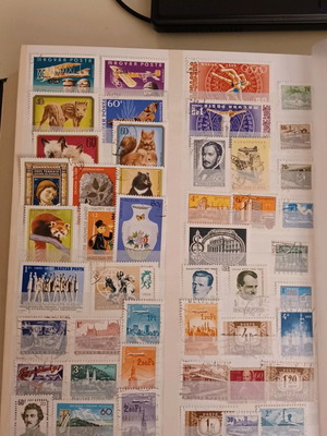 Hungary communist period stamps new, unused