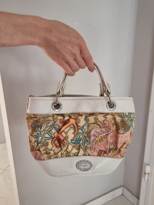 Tous Handbag used, colorful summer pattern