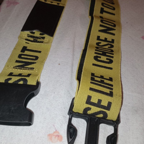 Strap with logo for suitcases new