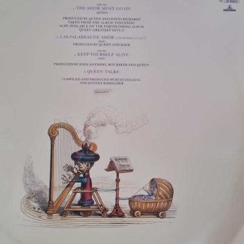 Queen The Show Must Go On vinyl used
