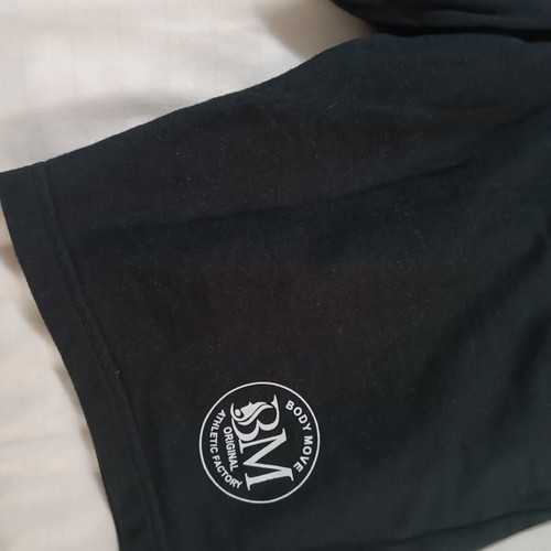 Body Move women's black athletic bermuda shorts like new, size M