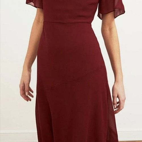 Trendyol burgundy dress size S