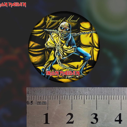 Iron Maiden pin set 17 pieces 3cm new