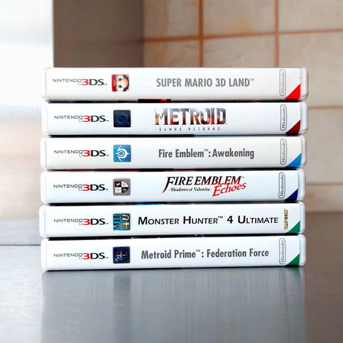 Nintendo 3DS παιχνίδια μεταχειρισμένα, συλλογή με 6 τίτλους