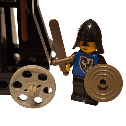 Vintage Lego 6030 Falcon Knights Set with Catapult used, complete with instructions