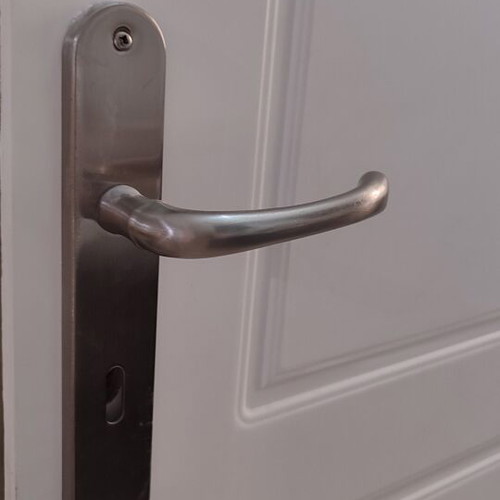 Interior door like new, white, approx. 65 cm width and 205 cm height
