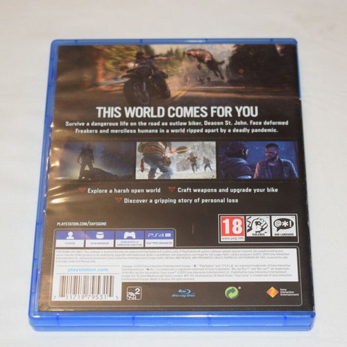 Days Gone PS4 game