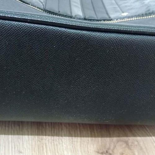 River Island backpack used, black, large with 2 compartments