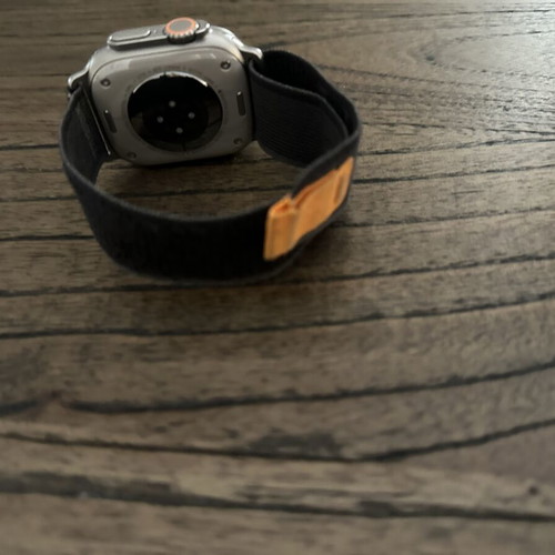 Apple Watch Ultra 1 with 4 original bands and chargers