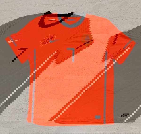 Εμφάνιση εθνικής Ολλανδίας Kuyt #7 Nike 2010 XL